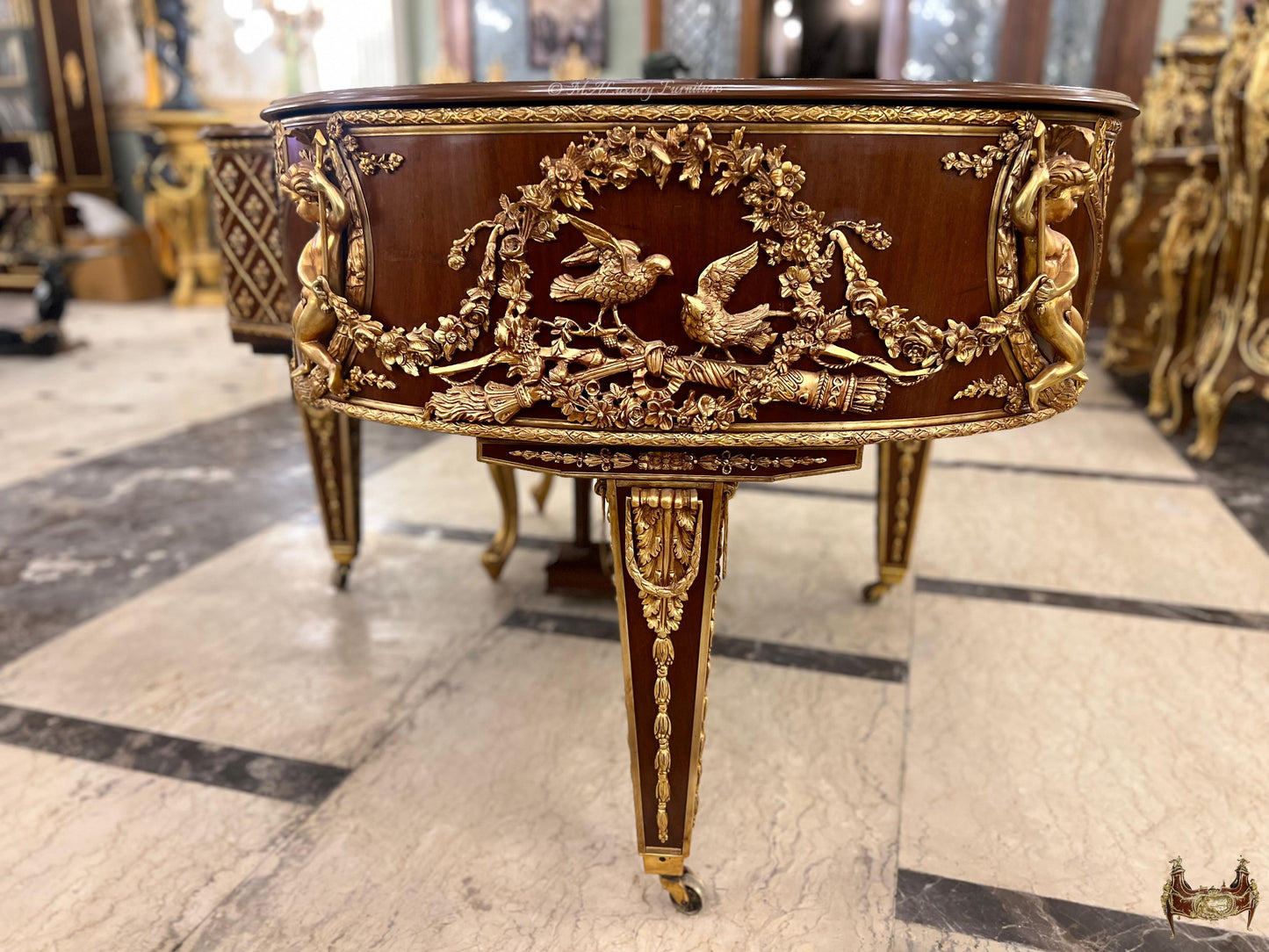 Museum Quality French Rococo Masterpiece Piano