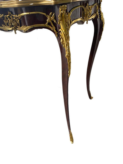 Stunning high end mahogany louis XV side table style -Out Of Stock -Made to order