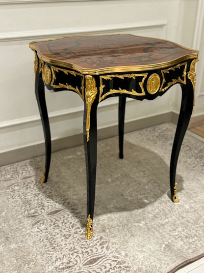 20th Century Louis XV Classic Side Table in Gilt Bronze- Out of Stock-Out Of Stock -Made to order
