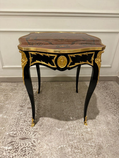 20th Century Louis XV Classic Side Table in Gilt Bronze- Out of Stock-Out Of Stock -Made to order