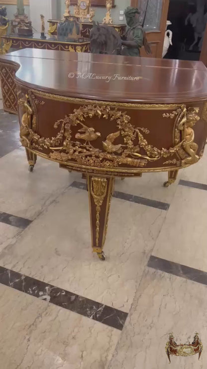 Museum Quality French Rococo Masterpiece Piano