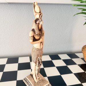 Egyptian Goddess Statue | Ancient Egypt Decor | Pharaoh Figurine (Resin