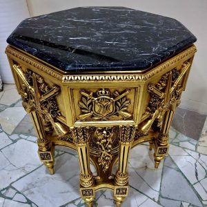 Vintage French Military Trophy Side table
